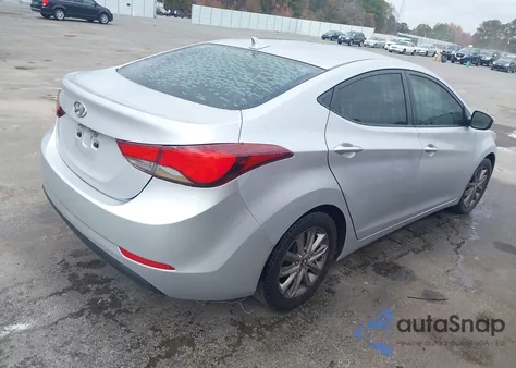 2014 Hyundai Elantra Se from USA, damaged, VIN KMHDH4AE2EU063558